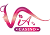 Logo VIA — vendor kasino live ledak 388 resmi Ledak388
